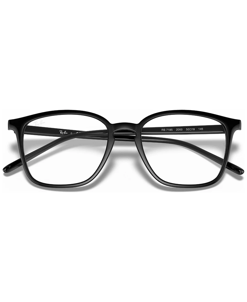 Ray-Ban RX7185 Unisex Square Eyeglasses