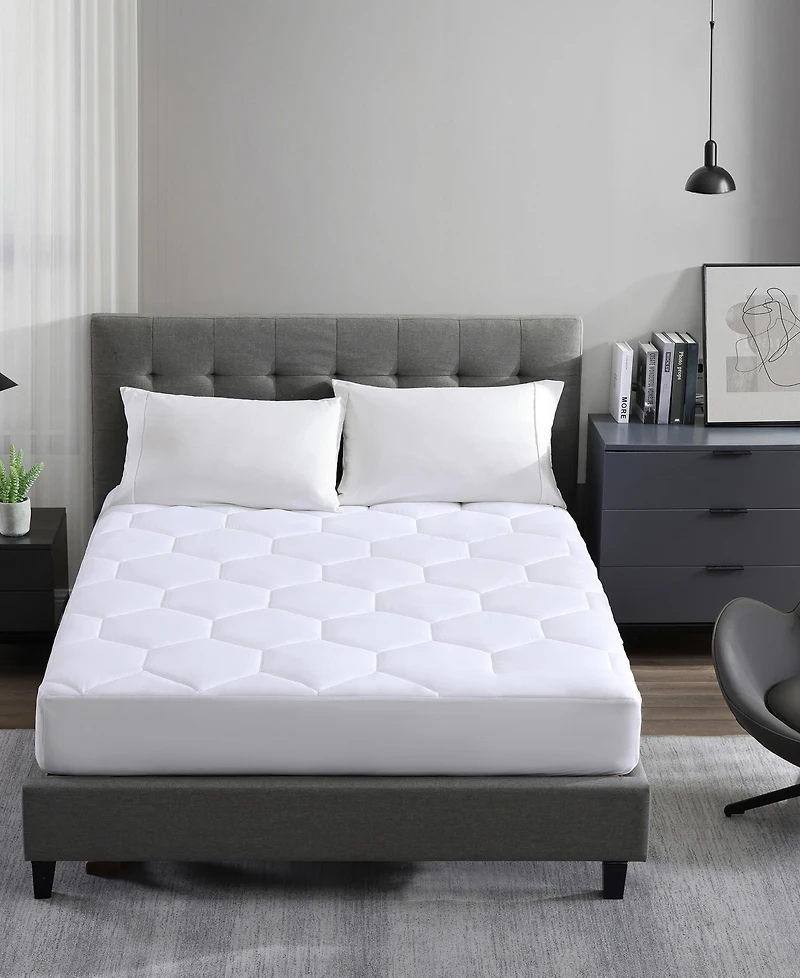 Royal Luxe Classic Quilted Down Alternative Mattress Pad, King, Exclusively at Macy's