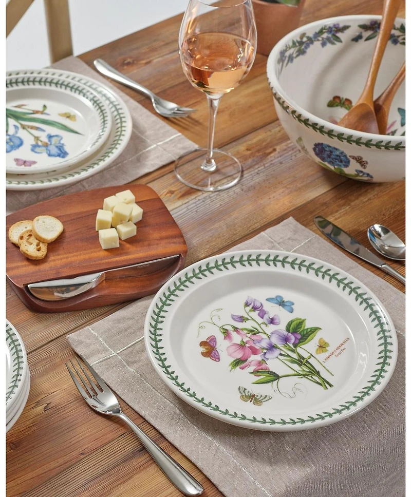 Portmeirion Botanic Garden Assorted Dinner Plates, Set of 6