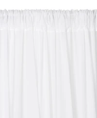 Elrene Home Fashions Bianca Semi-Sheer Window Curtain with Tassels