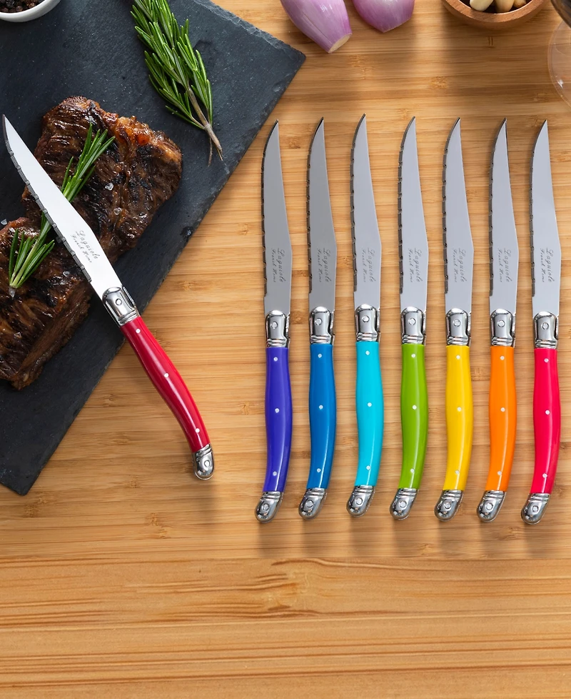 French Home Set of 8 Laguiole Steak Knives