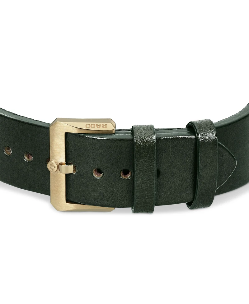 Rado Captain Cook Men's Automatic Green Stainless Steel Strap Watch 42 mm