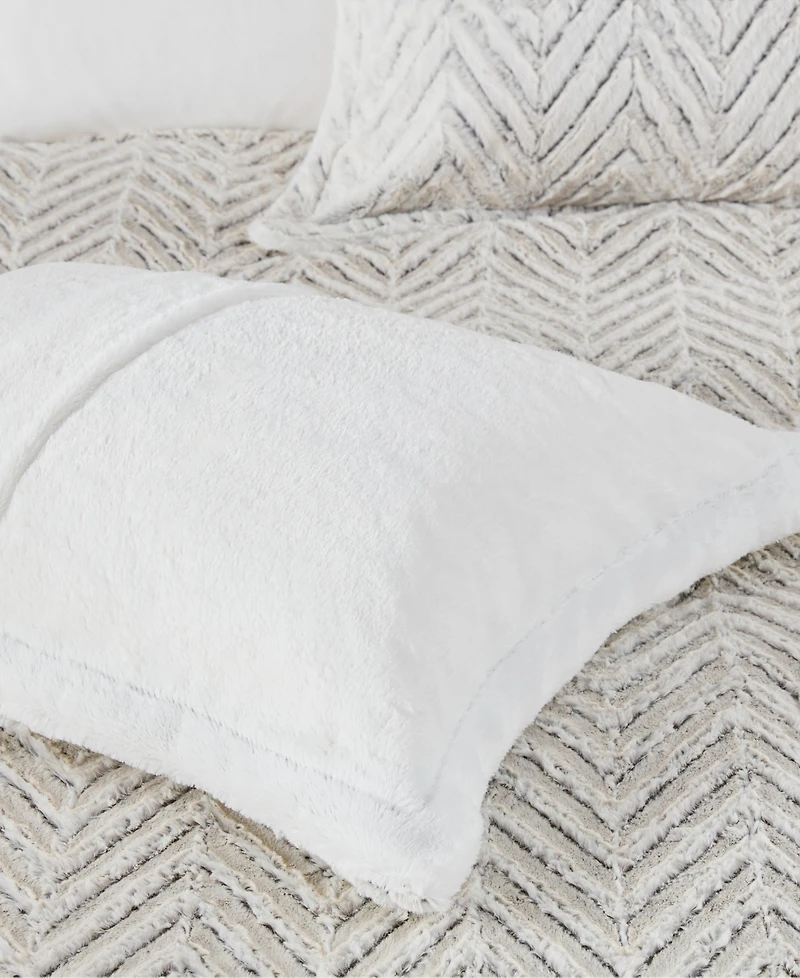 Madison Park Adelyn Faux Fur -Pc. Comforter Set