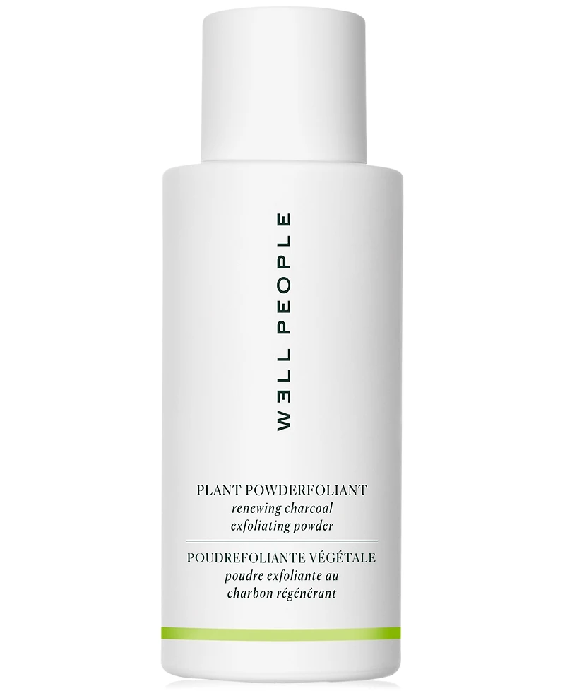 Well People Plant Powderfoliant Renewing Charcoal Exfoliating Powder