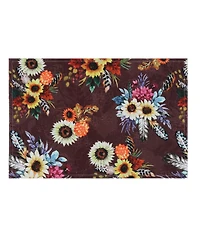 Laural Home Fall Feathers Set of 4 Placemats, 13" x 19"