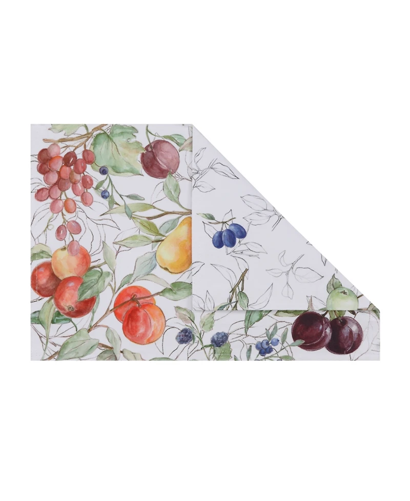 Laural Home in The Orchard Set of 4 Placemats, 13" x 19"