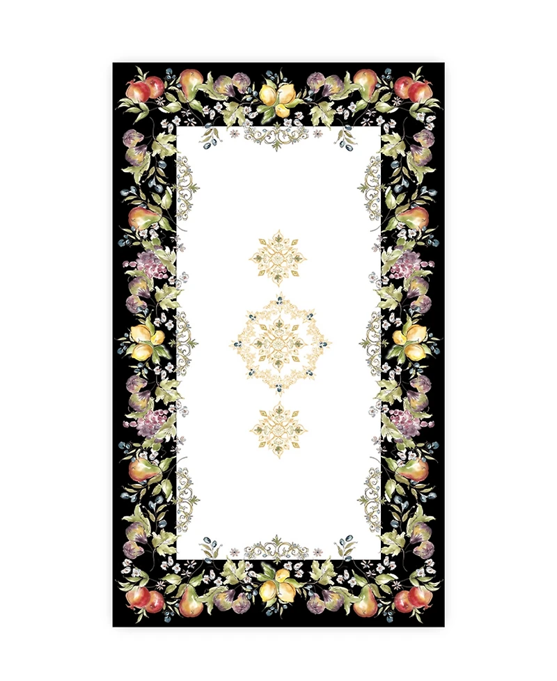 Laural Home Tuscan Fruit Sketch Tablecloth