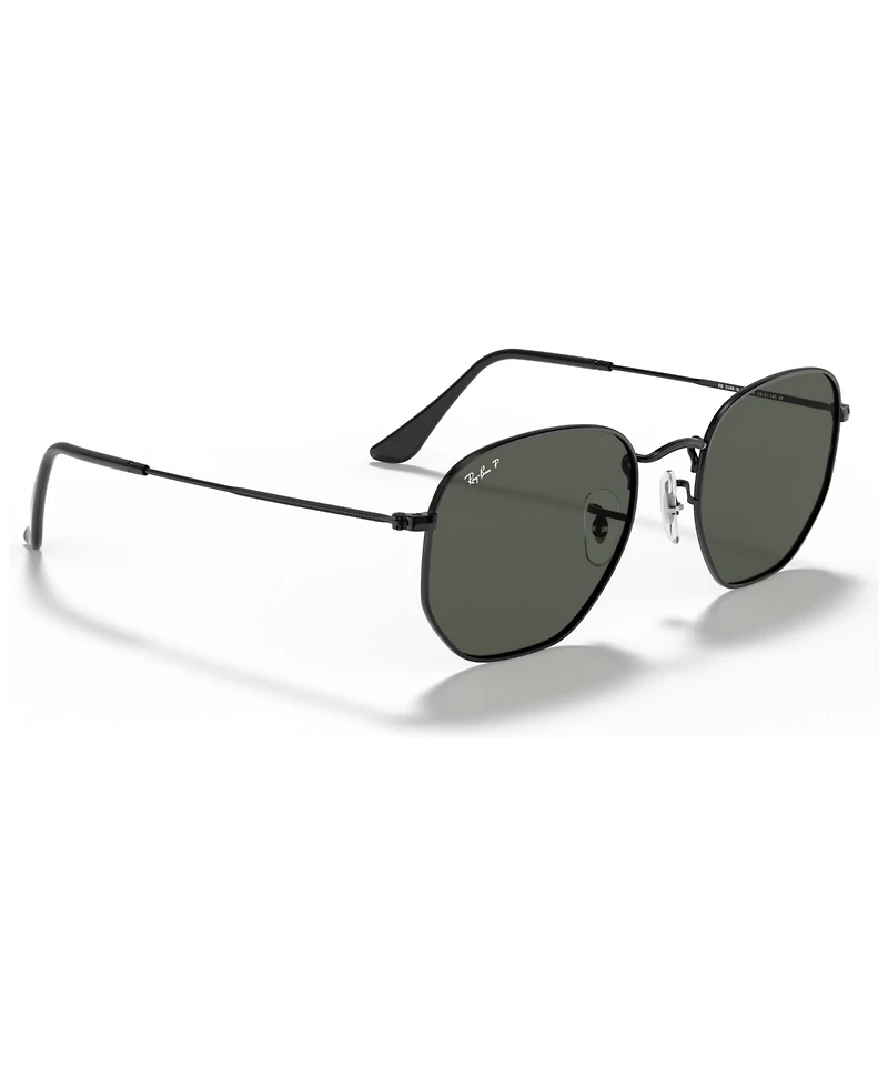 Ray-Ban Unisex Polarized Sunglasses, RB3548N Hexagonal Washed Evolve