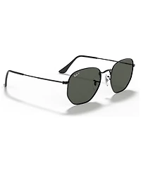 Ray-Ban Unisex Polarized Sunglasses, RB3548N Hexagonal Washed Evolve