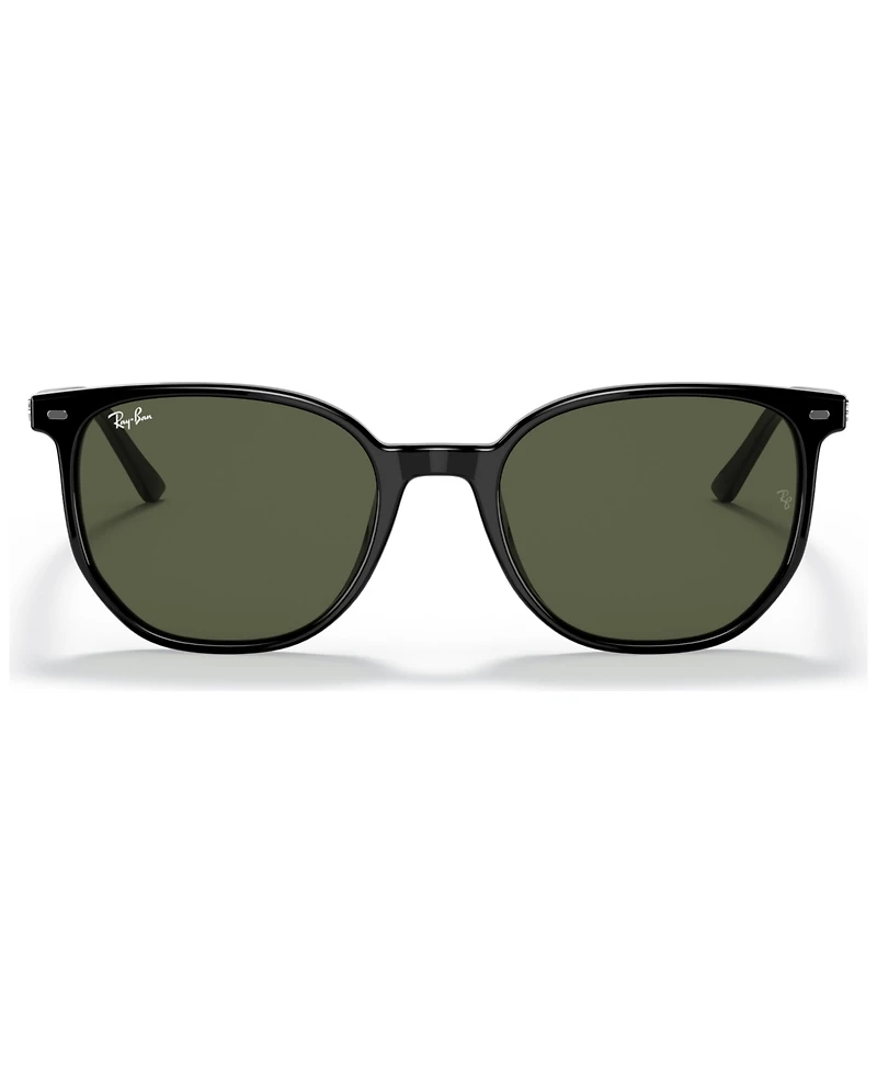 Ray-Ban Unisex Elliot 54 Low Bridge Fit Sunglasses, RB2197F54-x