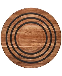 Le Creuset 8" Magnetic Heat Resistant Acacia Wood Trivet