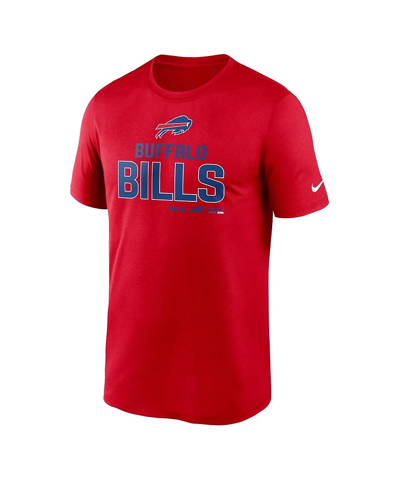 Men's Nike Red Buffalo Bills Legend Community Performance T-shirt