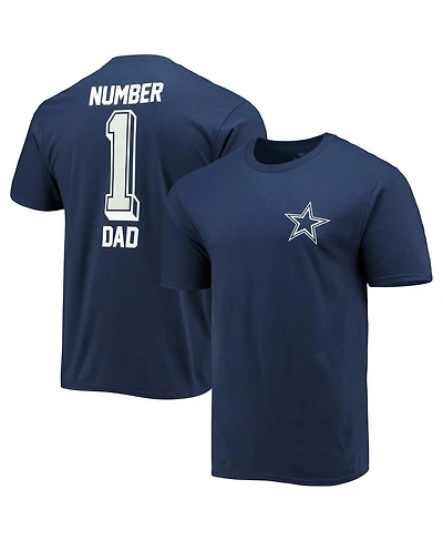 Men's Fanatics Nfl #1 Dad T-shirt