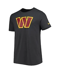 Men's Nike Charcoal Washington Commanders Primary Logo T-shirt