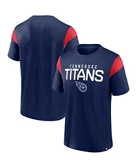 Men's Fanatics Navy Tennessee Titans Home Stretch Team T-shirt