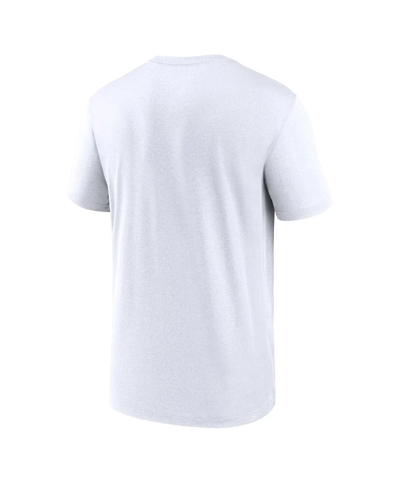 Men's Nike White Carolina Panthers Icon Legend Performance T-shirt