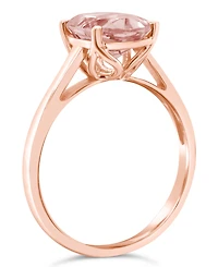 Macy's Morganite (2-1/2 ct. t.w.) Ring 14K Rose Gold