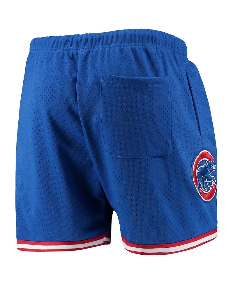 Men's Pro Standard Royal Chicago Cubs Since 1876 Mesh Shorts