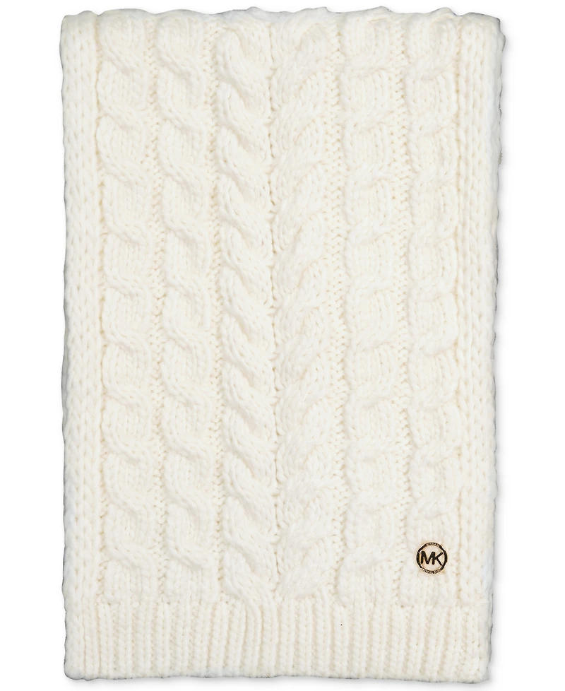 Michael Michael Kors Women's Moving Cables Knit Scarf