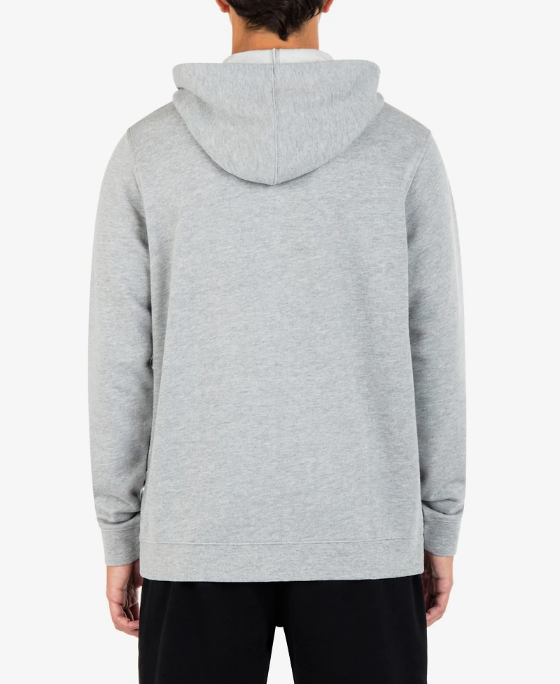 Hurley Men's Icon Chest Logo Full Zip Hooded Sweatshirt