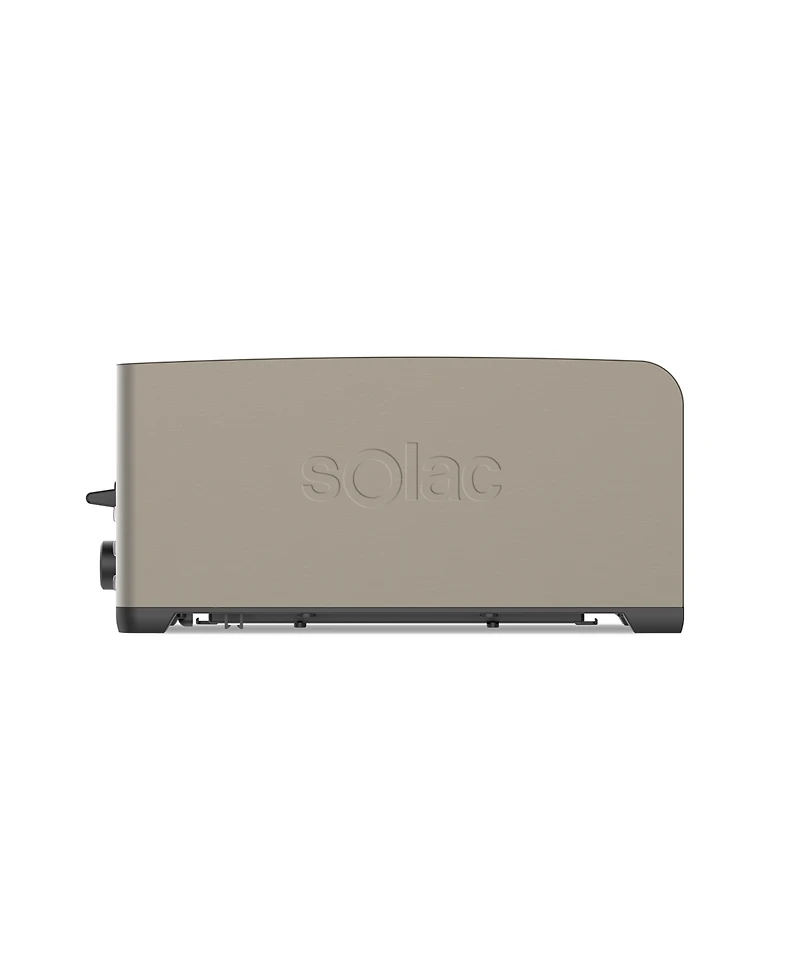 Solac My Toast Duplo Legend Stainless Steel 4-Slice Long Slot Toaster