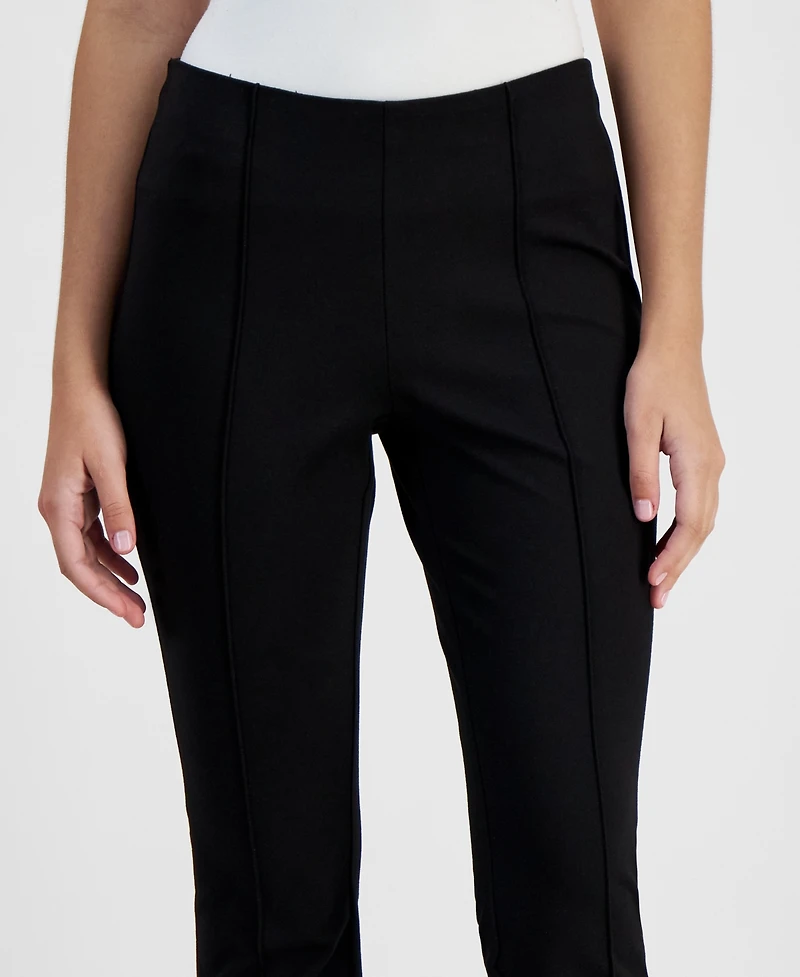 Bar Iii Women's High-Rise Flared-Leg Pants, Macy's Exclusive