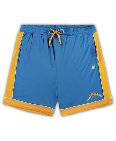 Men's Starter Powder Blue, Gold Los Angeles Chargers Fan Favorite Fashion Shorts