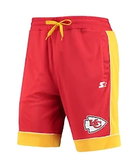 Men's Starter Red, Gold Kansas City Chiefs Fan Favorite Fashion Shorts