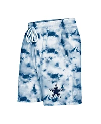Men's New Era Navy Dallas Cowboys Tie-Dye Shorts