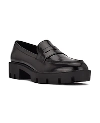 Nine West Women's Maibel Lug Sole Penny Loafers