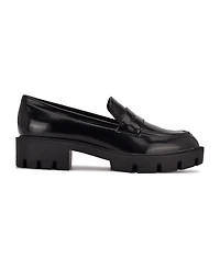 Nine West Women's Maibel Lug Sole Penny Loafers