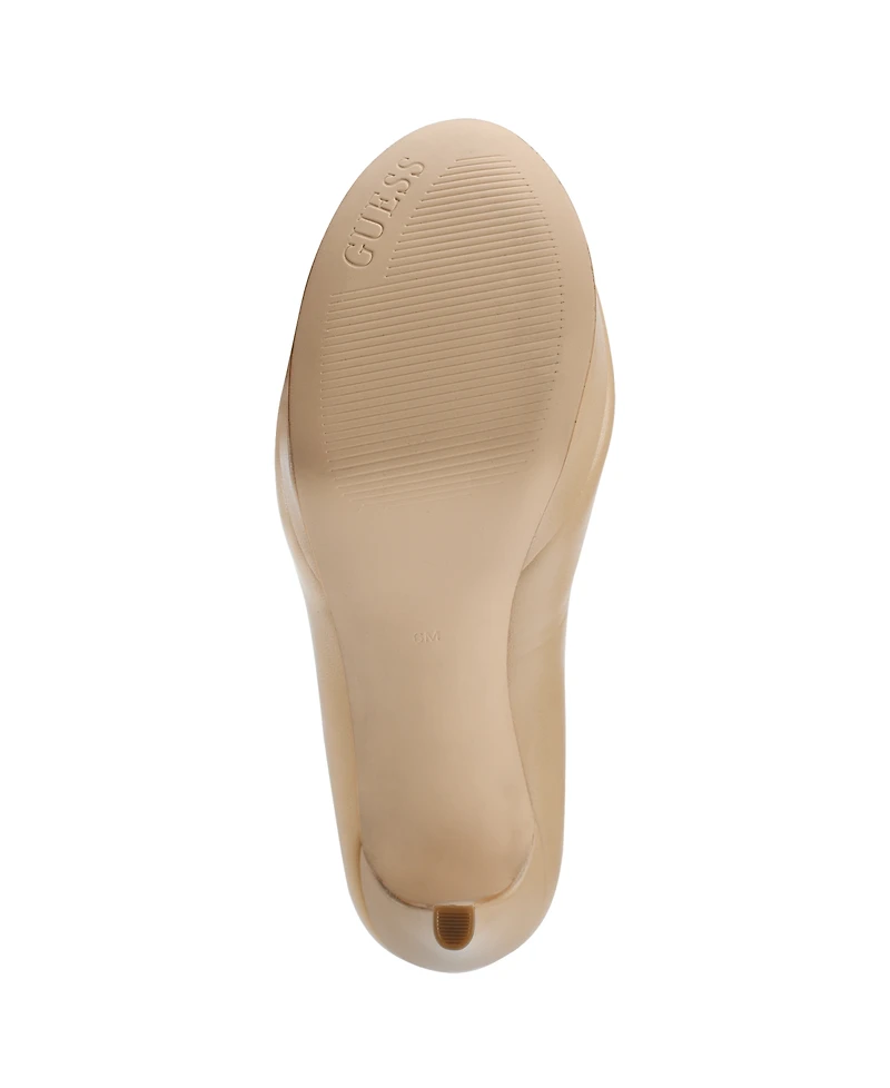 Guess Women's Cacei Peep Toe Platform Pumps