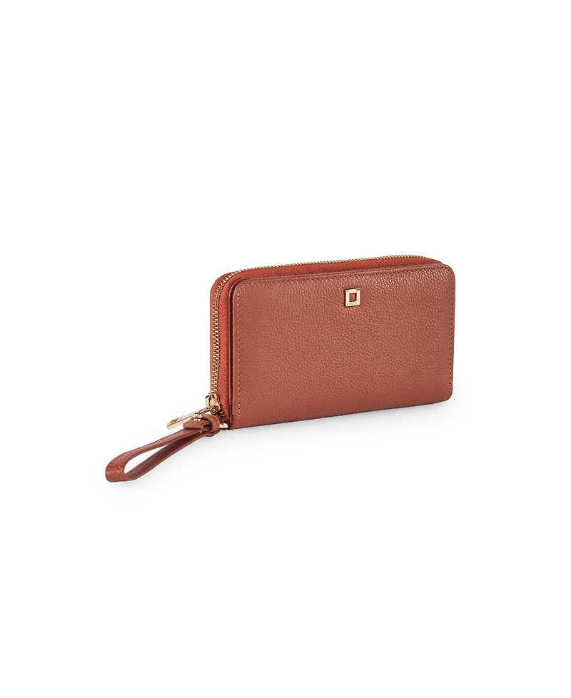 Lodis Women's Julia Zip Around Wristlet Wallet