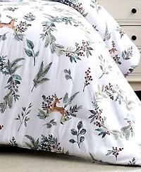 Southshore Fine Linens Happy Holidays Reversable 6 Piece Comforter Set