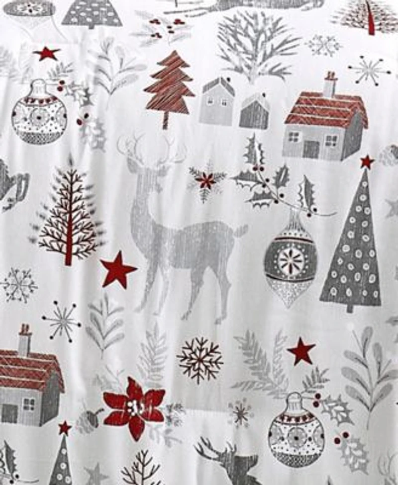Southshore Fine Linens Holly Jolly Lane Reversible Comforter Sets