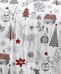Southshore Fine Linens Holly Jolly Lane Reversible Comforter Sets