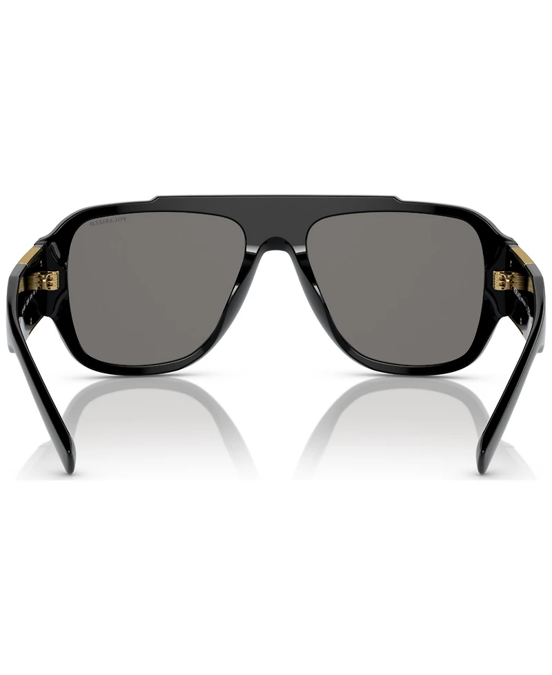 Versace Men's Polarized Sunglasses VE4436U
