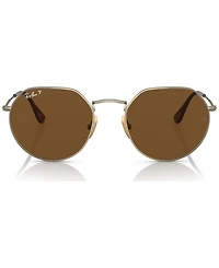 Ray-Ban Unisex Titanium Polarized Sunglasses, RB8165