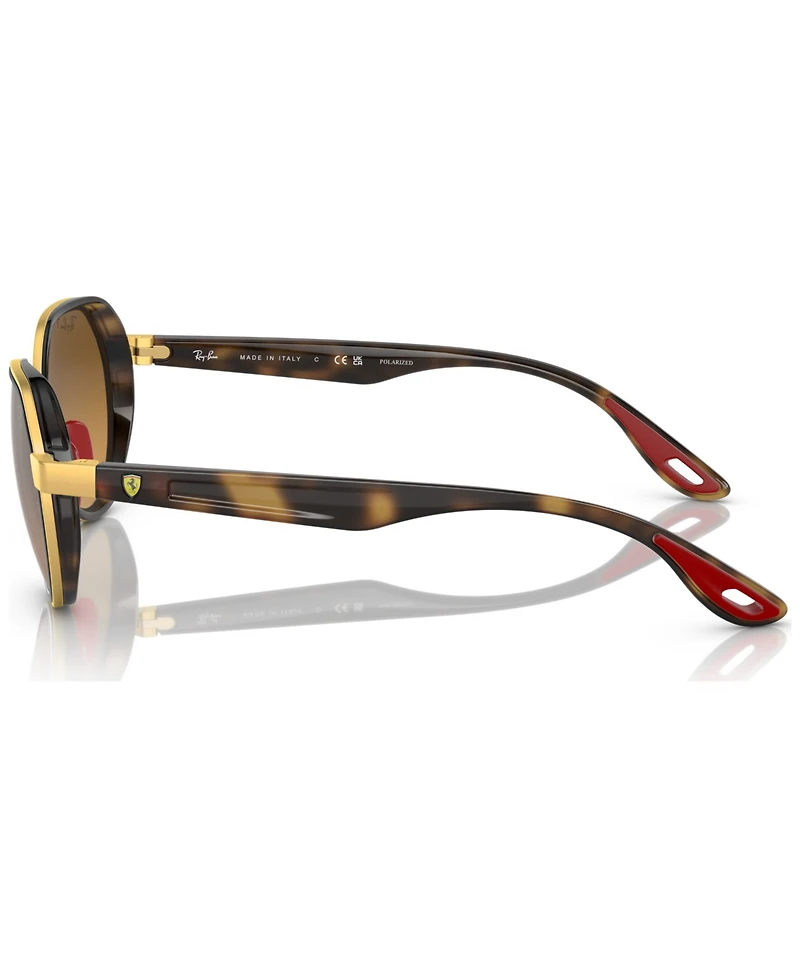Ray-Ban RB3703M Scuderia Ferrari Collection 51 Unisex Polarized Sunglasses