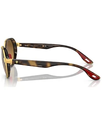 Ray-Ban RB3703M Scuderia Ferrari Collection 51 Unisex Polarized Sunglasses