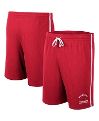 Men's Colosseum Cardinal Arkansas Razorbacks Thunder Slub Shorts