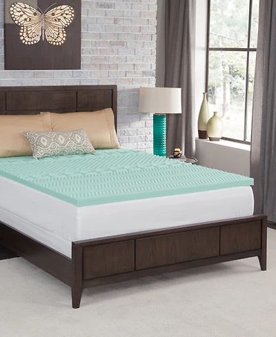 Dream Serenity 2" Memory Foam Mattress Topper, Twin