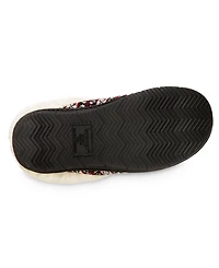 Isotoner Signature Women's Fairisle Knit Braelyn Hoodback Slippers