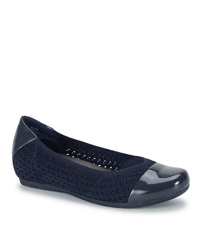 Baretraps Women's Mia Cap Toe Ballet Flats