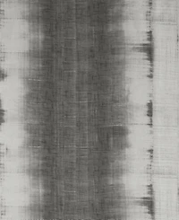 Shibori Stripe Linen Blend Curtain