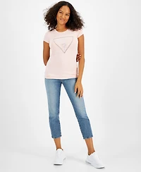 Guess Women's Embellished Logo T-Shirt