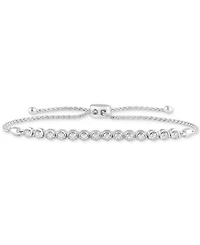 Forever Grown Diamonds Lab-Created Diamond Bolo Bracelet (1/4 ct. t.w.) in Sterling Silver