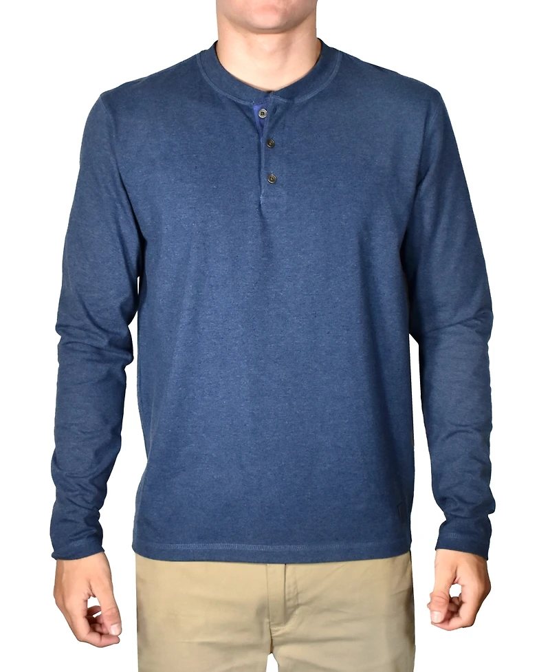 Vintage 1946 Men's Stretch Jersey 3-button Henley