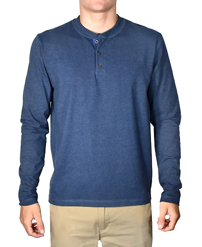Vintage 1946 Men's Stretch Jersey 3-button Henley