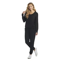 Everly Grey Maternity Whitney 2-Piece Maternity/Nursing Top & Pant Set